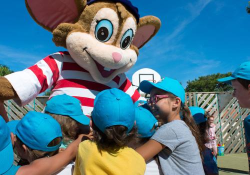 Club Enfants mascotte au Bois Dormant