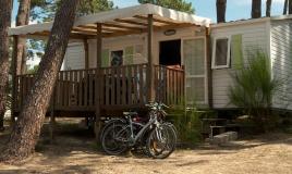 Mobil home camping Les Embruns