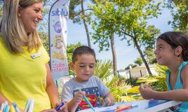 Club Enfants au camping Les Oyats 