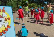 Activité jeux extérieurs au Club Enfants du Bois Masson